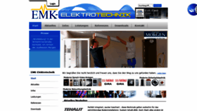 What Emk-elektrotechnik.de website looked like in 2020 (4 years ago)