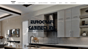 What Eurocraftcabinets.com website looked like in 2020 (4 years ago)