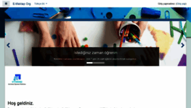 What E-mektep.org website looked like in 2020 (5 years ago)