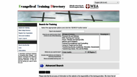 What Etdi.org website looked like in 2020 (4 years ago)