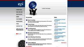 What Epicompany.com website looked like in 2020 (4 years ago)