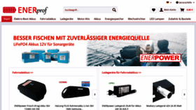 What Enerprof.de website looked like in 2020 (5 years ago)