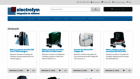 What Electrofym.com.ar website looked like in 2020 (4 years ago)