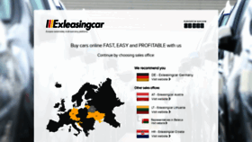What Exleasingcar.lt website looked like in 2020 (4 years ago)