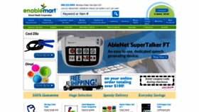 What Enablemart.com website looked like in 2020 (4 years ago)