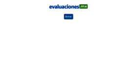 What Evaluaciones.mx website looked like in 2020 (4 years ago)