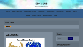 What Ebh.club website looked like in 2020 (4 years ago)