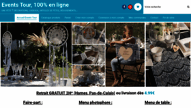 What Events-tour.com website looked like in 2020 (5 years ago)