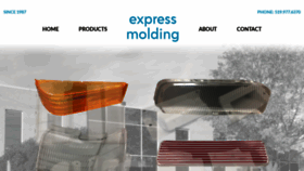 What Expressmolding.ca website looked like in 2020 (5 years ago)