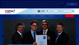 What Elringklinger-kunststoff.de website looked like in 2020 (4 years ago)