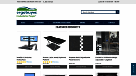 What Ergobuyer.com website looked like in 2020 (4 years ago)