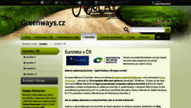 What Eurovelo.cz website looked like in 2020 (4 years ago)
