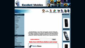 What Excellentmobiles.com website looked like in 2020 (4 years ago)