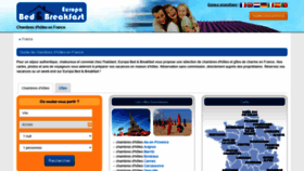 What Europa-bed-breakfast.com website looked like in 2020 (4 years ago)