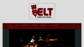 What Elmiralittletheatre.org website looked like in 2020 (4 years ago)