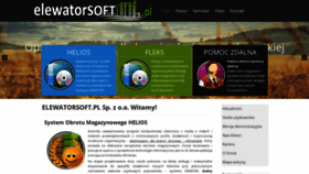 What Elewatorsoft.pl website looked like in 2020 (4 years ago)