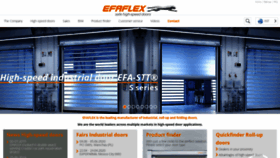 What Efaflex.de website looked like in 2020 (4 years ago)