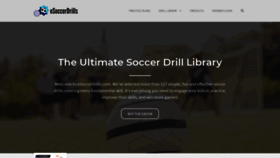 What Esoccerdrills.com website looked like in 2020 (4 years ago)