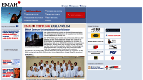 What Emah.de website looked like in 2020 (4 years ago)