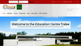 What Edcentretralee.ie website looked like in 2020 (4 years ago)