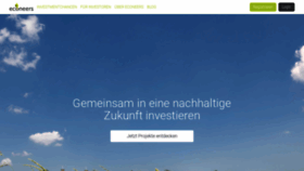 What Econeers.de website looked like in 2020 (4 years ago)