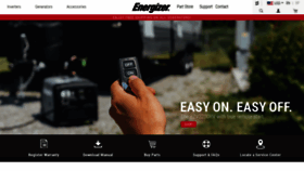 What Energizergenerators.com website looked like in 2020 (4 years ago)
