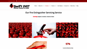 What Extinguisherservicing.com website looked like in 2020 (4 years ago)