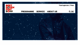 What En.beethovenfest.de website looked like in 2020 (4 years ago)