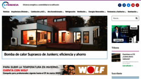 What E-ficiencia.com website looked like in 2020 (4 years ago)