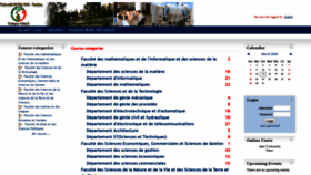 What Elearning.univ-guelma.dz website looked like in 2020 (4 years ago)