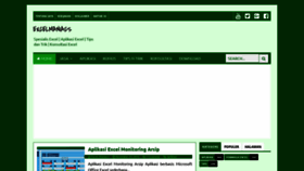 What Excelmaniacs.id website looked like in 2020 (4 years ago)