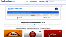 What Empleosguate.com website looked like in 2020 (4 years ago)