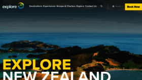 What Exploregroup.co.nz website looked like in 2020 (4 years ago)