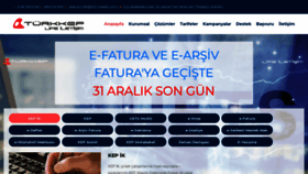 What Efaturakontor.com website looked like in 2020 (4 years ago)