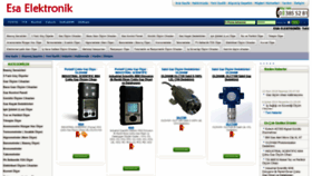 What Esaelektronik.net website looked like in 2020 (4 years ago)