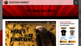 What Einsteinparrot.com website looked like in 2020 (4 years ago)