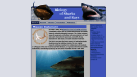 What Elasmo-research.org website looked like in 2020 (4 years ago)