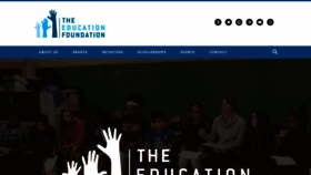 What Educationfoundationbcps.org website looked like in 2020 (4 years ago)