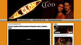 What Elclonlatino.com website looked like in 2020 (4 years ago)