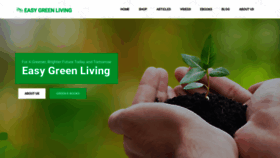 What Easygreenliving.net website looked like in 2020 (4 years ago)