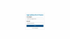 What Eform.epresensi.grobogan.go.id website looked like in 2020 (5 years ago)