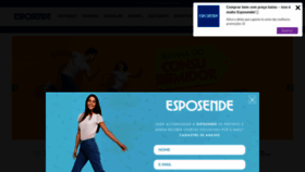 What Esposende.com.br website looked like in 2020 (4 years ago)