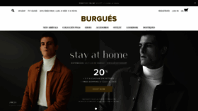 What Elburgues.com website looked like in 2020 (4 years ago)