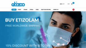 What Etizolam.net website looked like in 2020 (4 years ago)
