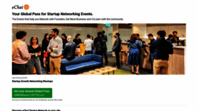 What Echai.network website looked like in 2020 (4 years ago)