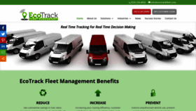 What Ecotrackfleetmanagement.com website looked like in 2020 (4 years ago)