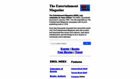 What Emol.org website looked like in 2020 (4 years ago)