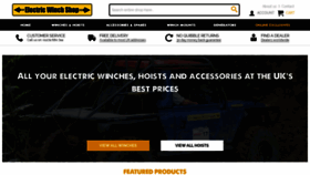 What Electricwinchshop.co.uk website looked like in 2020 (4 years ago)