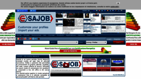 What Esajob.com website looked like in 2020 (4 years ago)