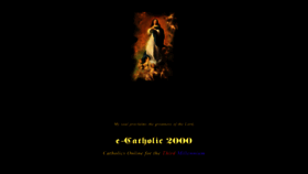 What Ecatholic2000.com website looked like in 2020 (4 years ago)